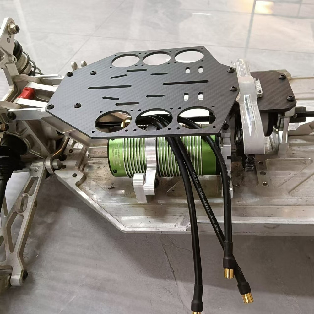 VITAVON Redesigned Dual Motor Mount &Diff Mount & ESC Holder For Losi DBXL E 2.0