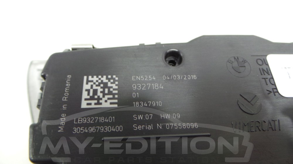 BMW G30 G31 G32 light switch operating unit light switch 9327184