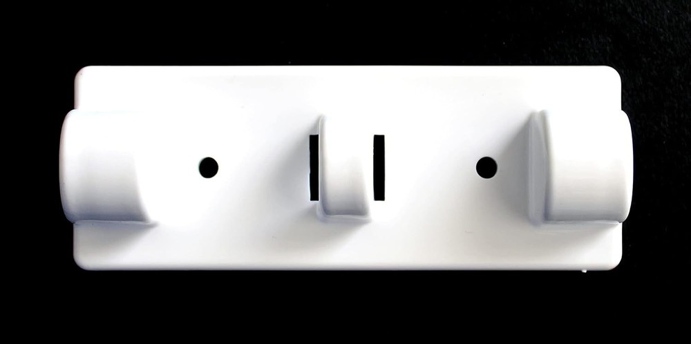 Durable White Plastic Handles for 25-72 qt Igloo Coolers - Quick Repair Solution