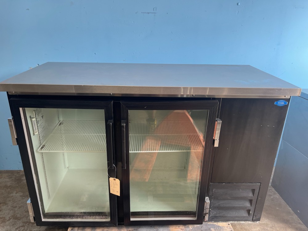 Fogel MR-15-GL Two-Section Back Bar Cooler