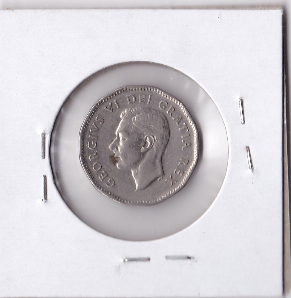 1950 Canada 5 Cents L9