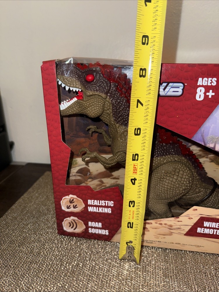 WIRED REMOTE CONTROL T-REX W/WIRED FOSSIL REMOTE CONTROL. NEW