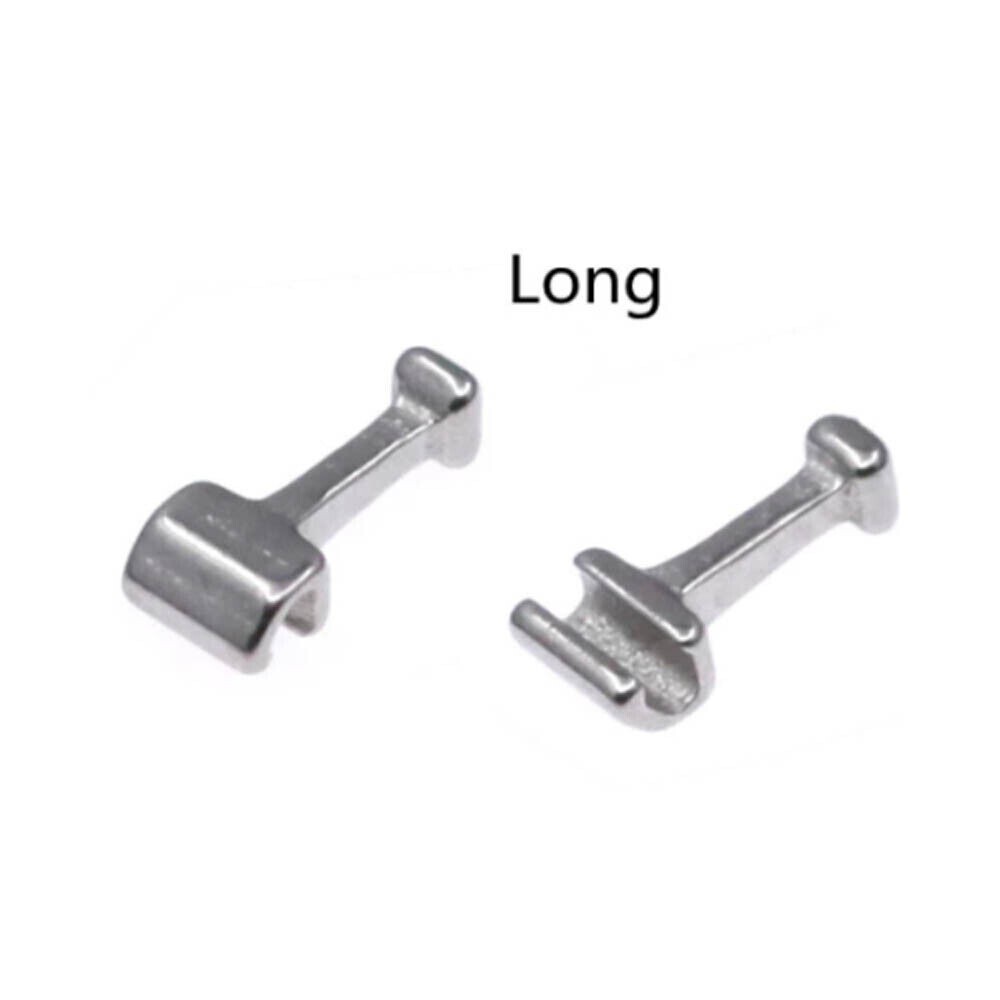 50Pcs Dental Ortho Stainless Steel For Rectangular/Round Wire Crimpable Hook