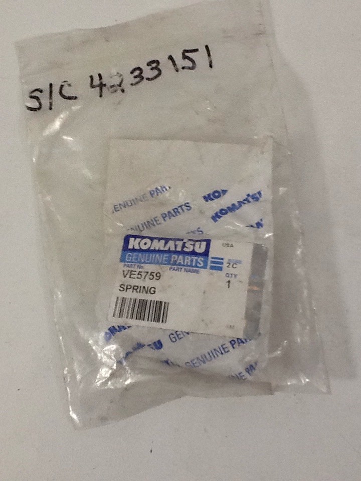 Komatsu VE5759 Spring