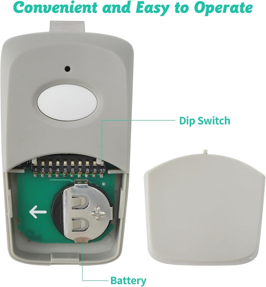 4x For 3089 multi-code multicode 308911 Linear MCS308911 300mhz 1 button remote