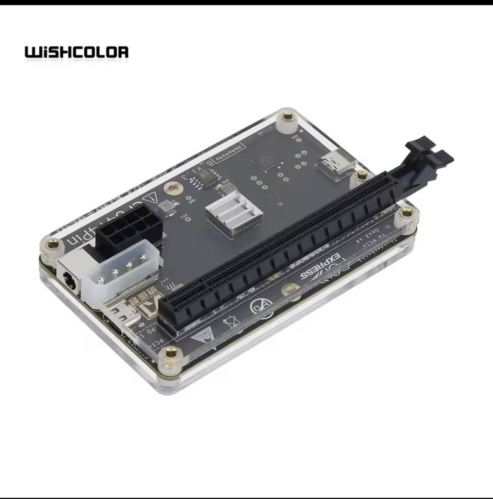 External Graphics Card Dock for Thunderbolt 4 and 3, USB4.