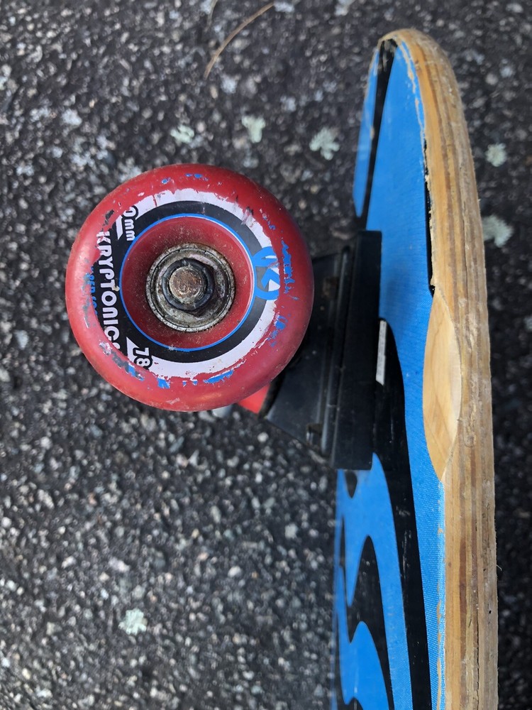 Kryptonics Skateboard Mouth Teeth Tongue