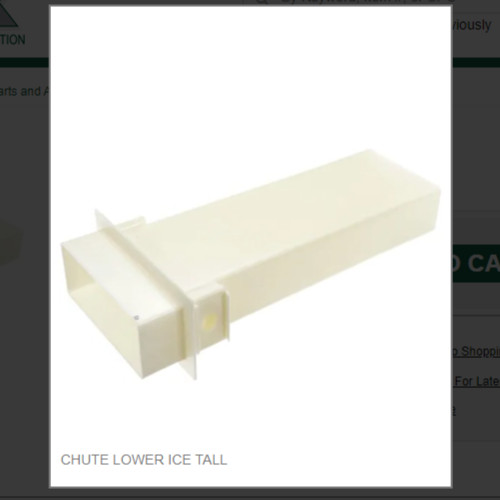 CHUTE LOWER ICE TALL # 9051601-02