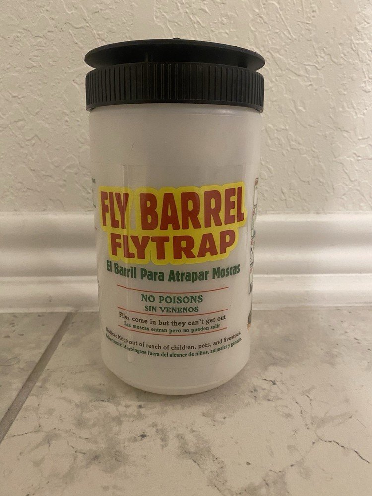 Flies Be Gone FLY BARREL Fly Trap - Reusable