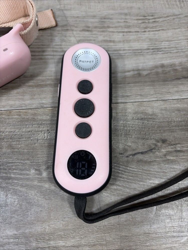 patpet dog training collar 680 Pink