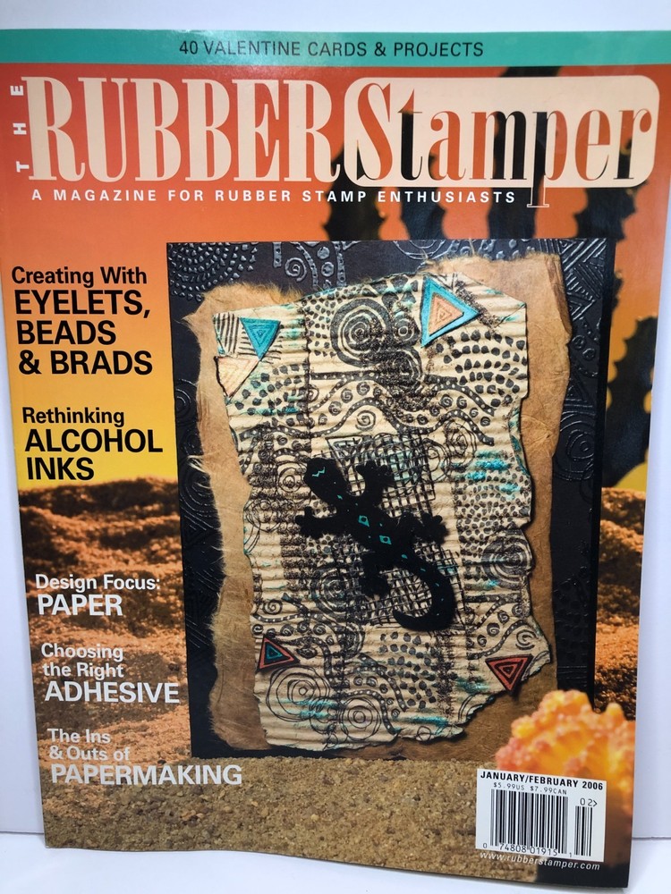 THE RUBBER STAMPER Magazine 2006 & 2007 - 9 Issues