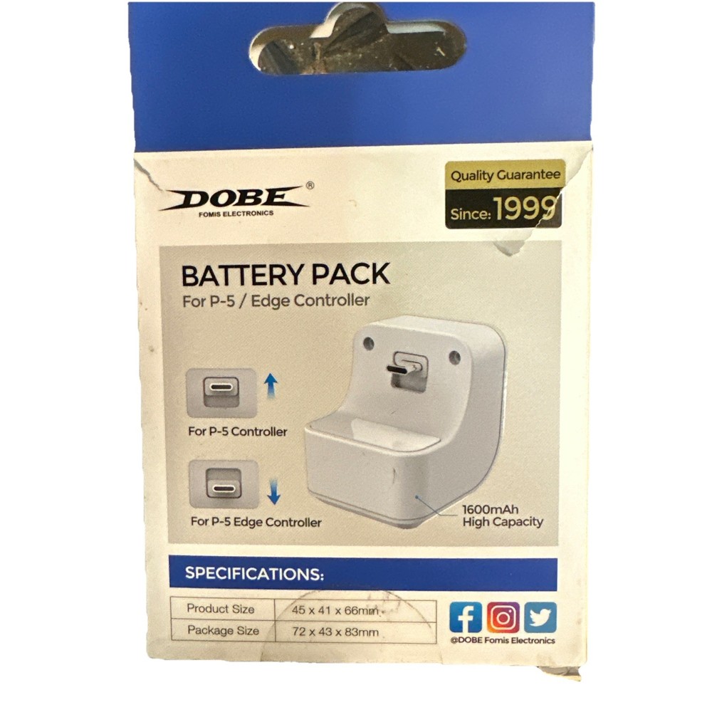 🔥PS5 CONTROLLER EXTERNAL BATTERY PACK 1600 mah