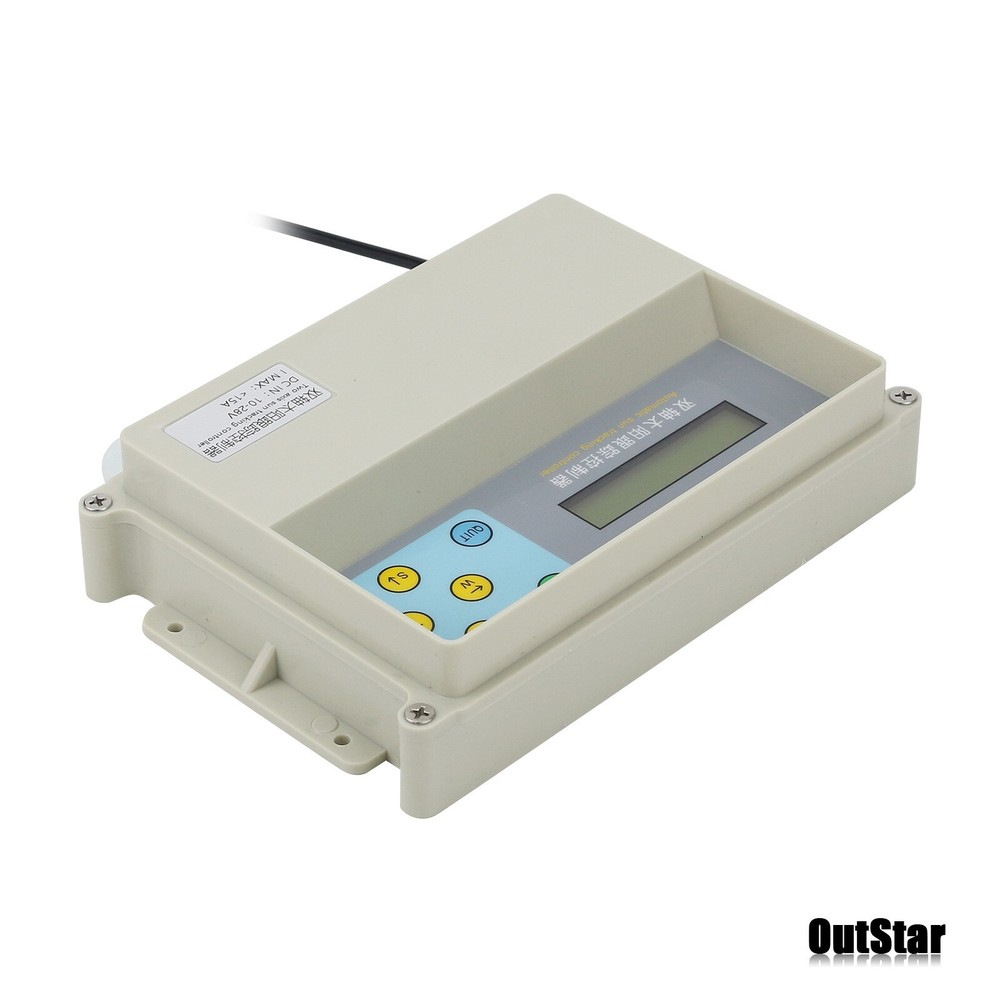 2-Axis Solar Tracker Controller Auto Solar Tracking w/ Remote Wind Sensor #sz