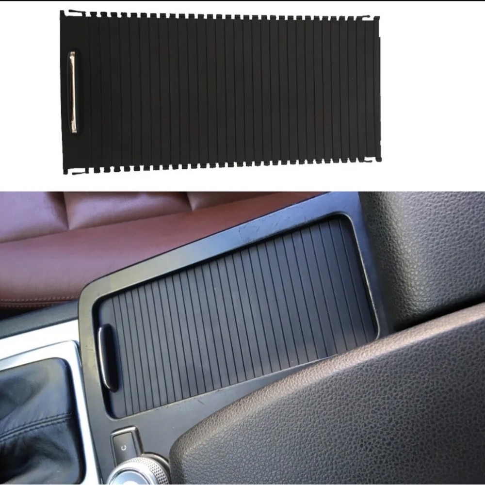 Fits Mercedes C Class W204 Roller Blind Centre Console Cover Handle Frame
