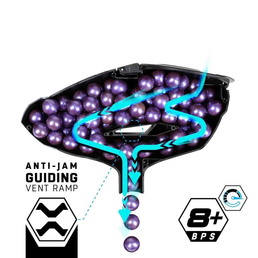 HK Army GFX Gravity Loader - Black - Paintball