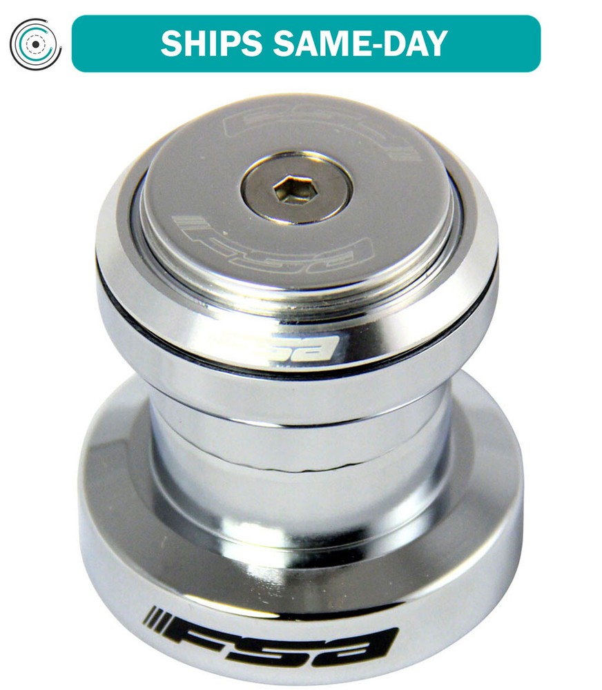 FSA The Pig Threadless Headset 4 29 Silver Oversized Bearings 6061 Chromoly