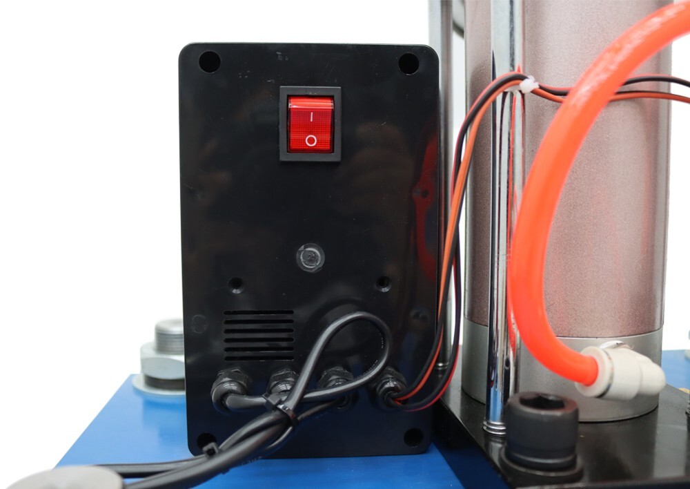 110V 11023Lbs Pneumatic Punch Press Machine with Controller Four Column