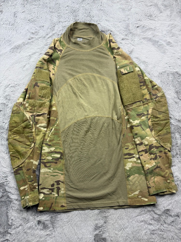 Army Combat Shirt Mens Extra Small Flame Resistant Multi Camouflage
