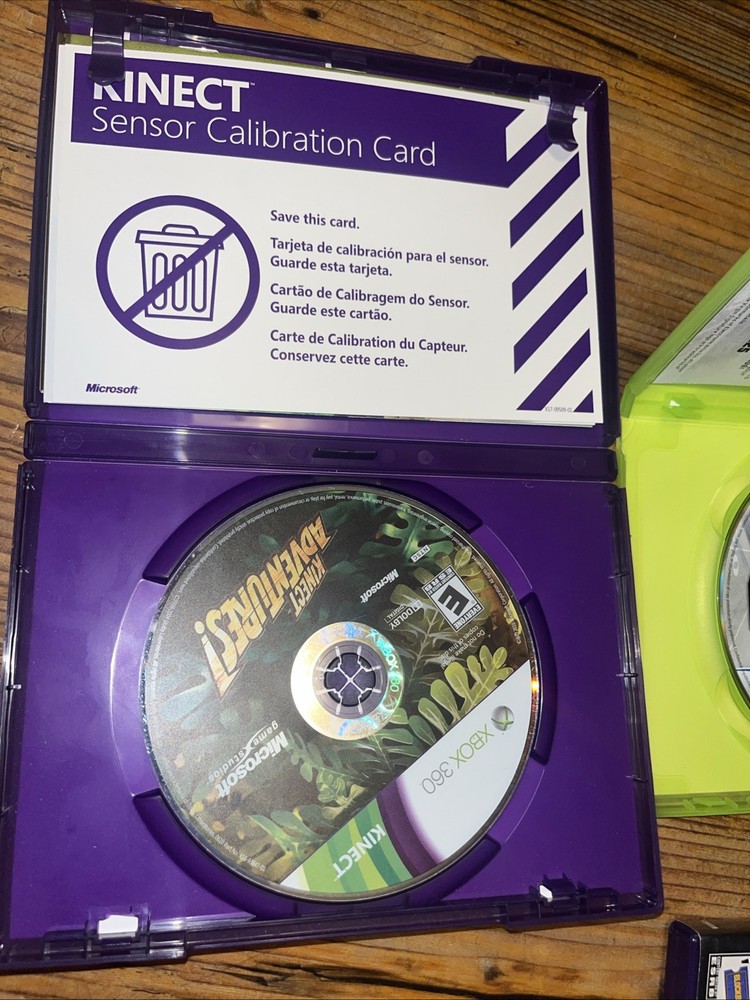 Xbox 360 Kinect Camera With Games - Kinect Games Bundle