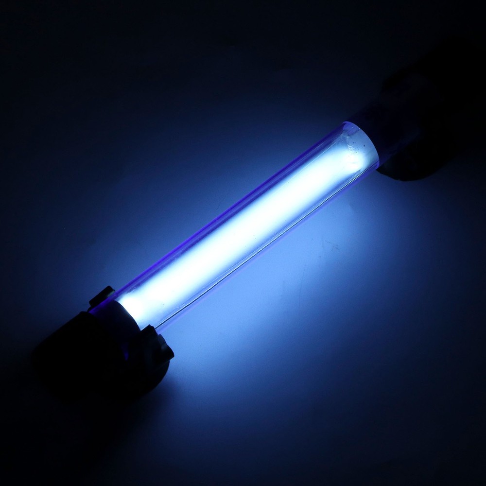 Aquarium Clean Light 7W Mini Algae Removal Light Waterproof for Fish Tank Timer