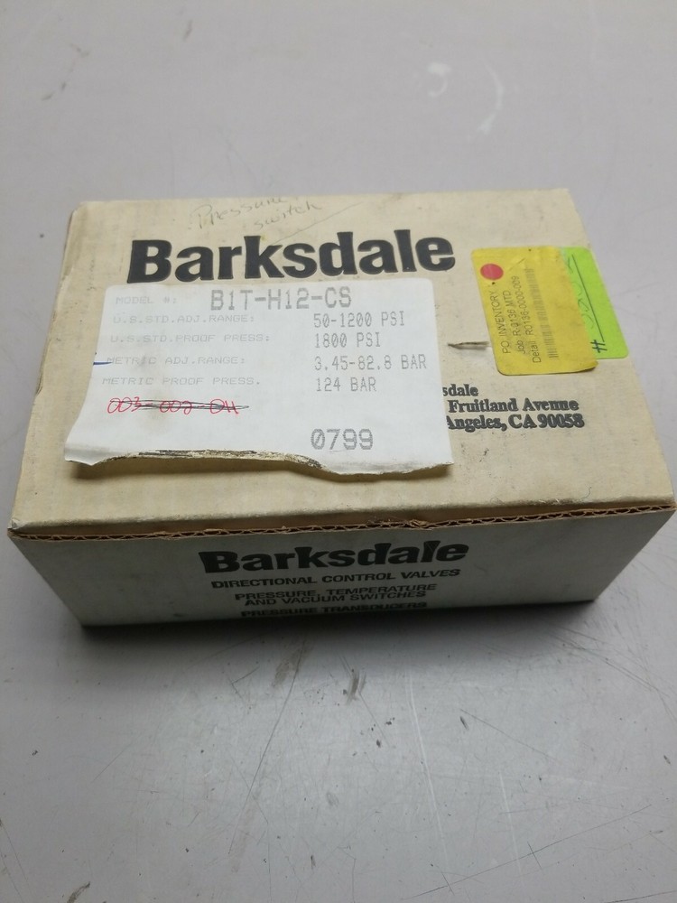 Barksdale D1T-H12-CS