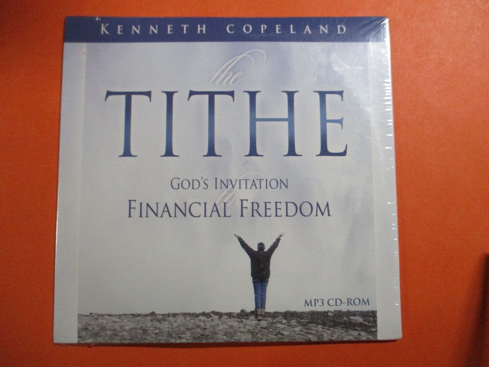 KENNETH COPELAND "TITHE: GOD'S INVITATION TO FINANCIAL FREEDOM" MP3 CD-ROM NEW