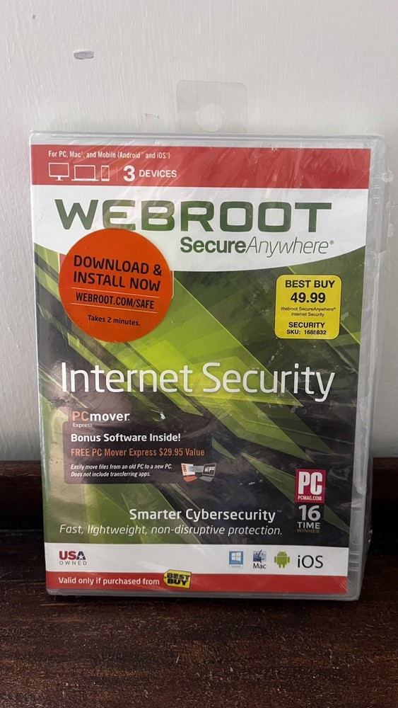Webroot SecureAnywhere Internet Security