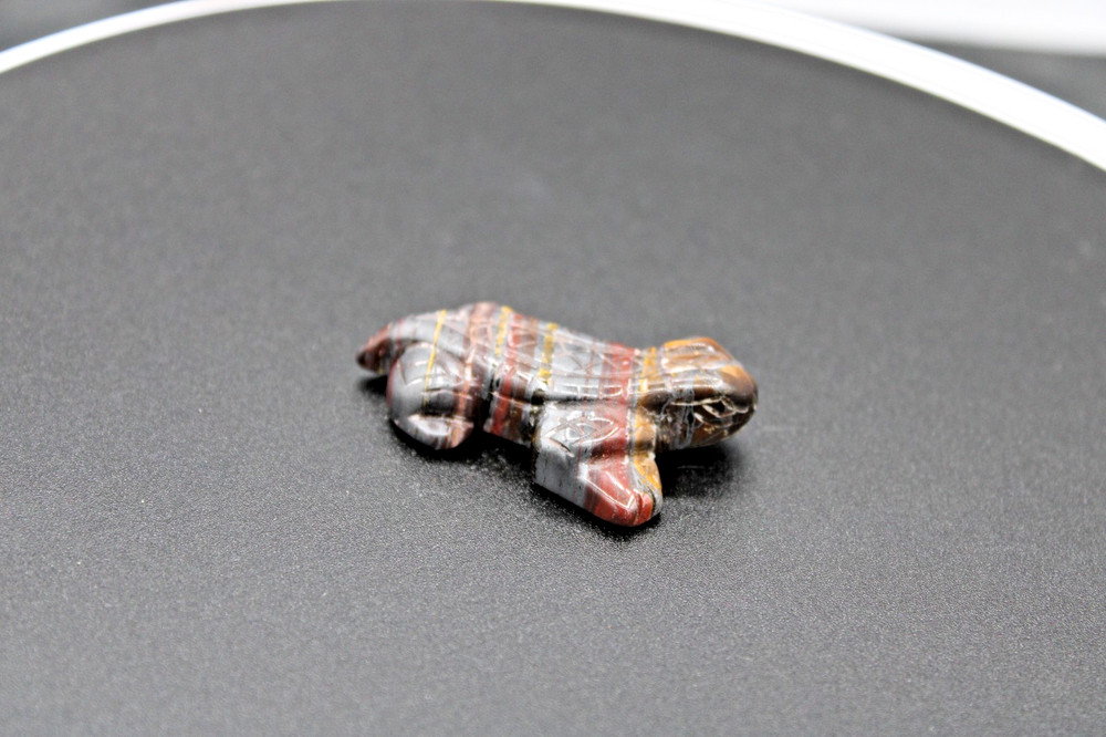 Iron Tigers Eye Lizard