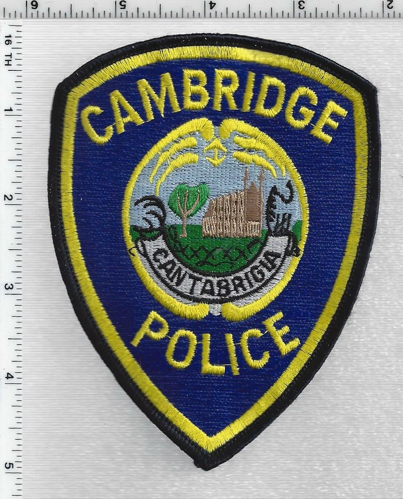 Cambridge Police (Massachusetts) 2nd Issue Shoulder Patch