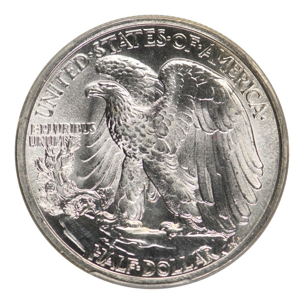 1938 Walking Liberty Half Dollar PCGS MS-66+