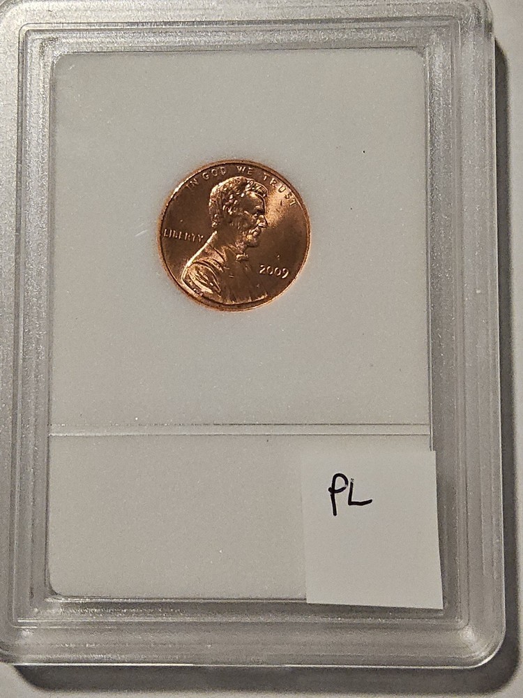*Brilliant* 2009-p Lincoln Log Cabin Commorative Issue Penny