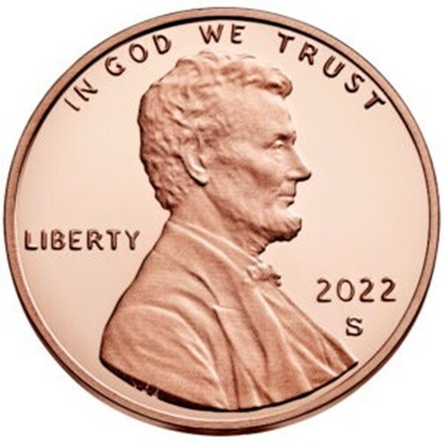 2022 S Union Cent Deep Cameo Gem Proof