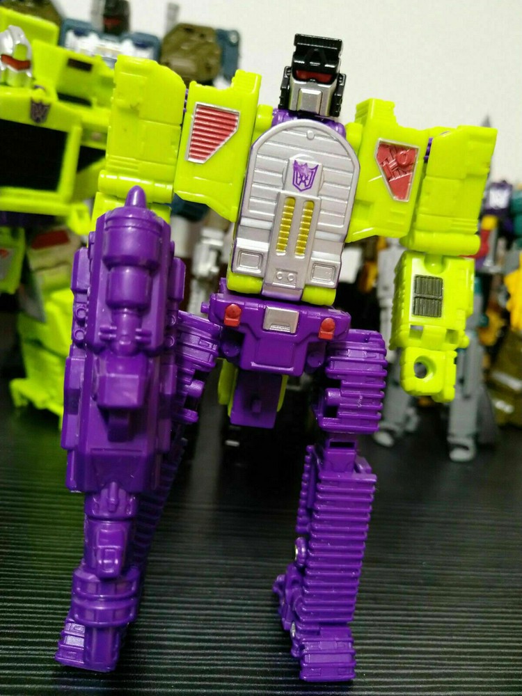 12in For G1 Transformers Robot IDW Devastator Mod Action Figure Toy Set No Box