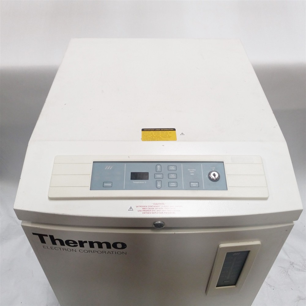 Thermo Electron CryoPlus 1 7400 Liquid Nitrogen Cryogenic Storage Tank System