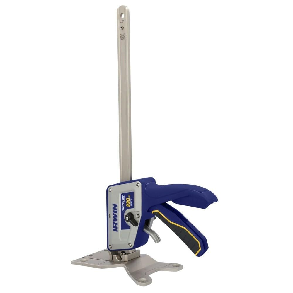 IRWIN Quick Lift Construction Jack 330 lb Capacity Adjustable Leveling Tool