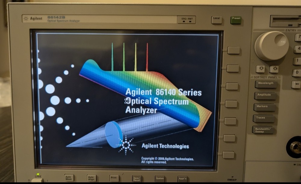 Agilent 86142B Optical Spectrum Analyzer Opt 6
