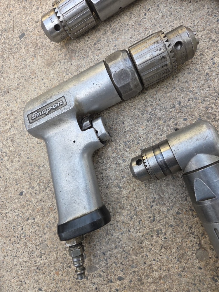 SNAP-ON PDR3 MAC TOOLS 3/8" PNEUMATIC AIR DRILLS, USED