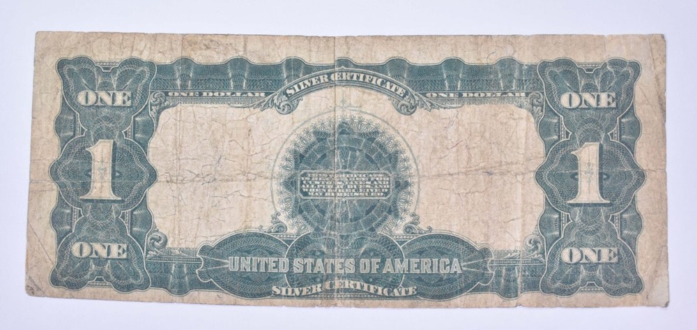 1899 $1 United States Black Eagle Silver Certificate - Large Note *8551