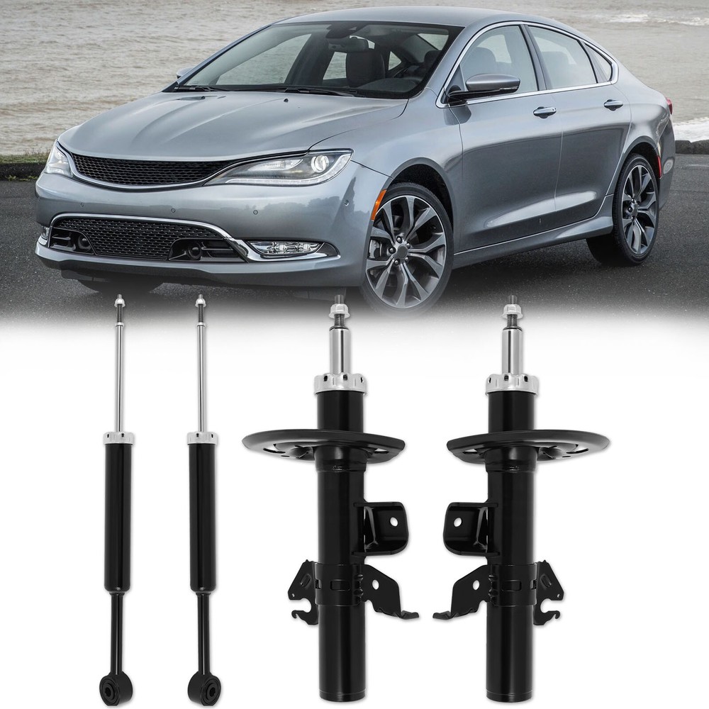 For Chrysler 200 2015-2017 Front Struts & Rear Shocks Full Set Left Right