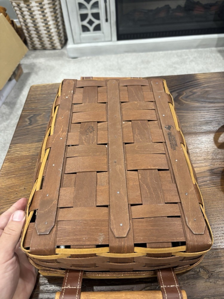 Longaberger Medium Serving Tray Basket.