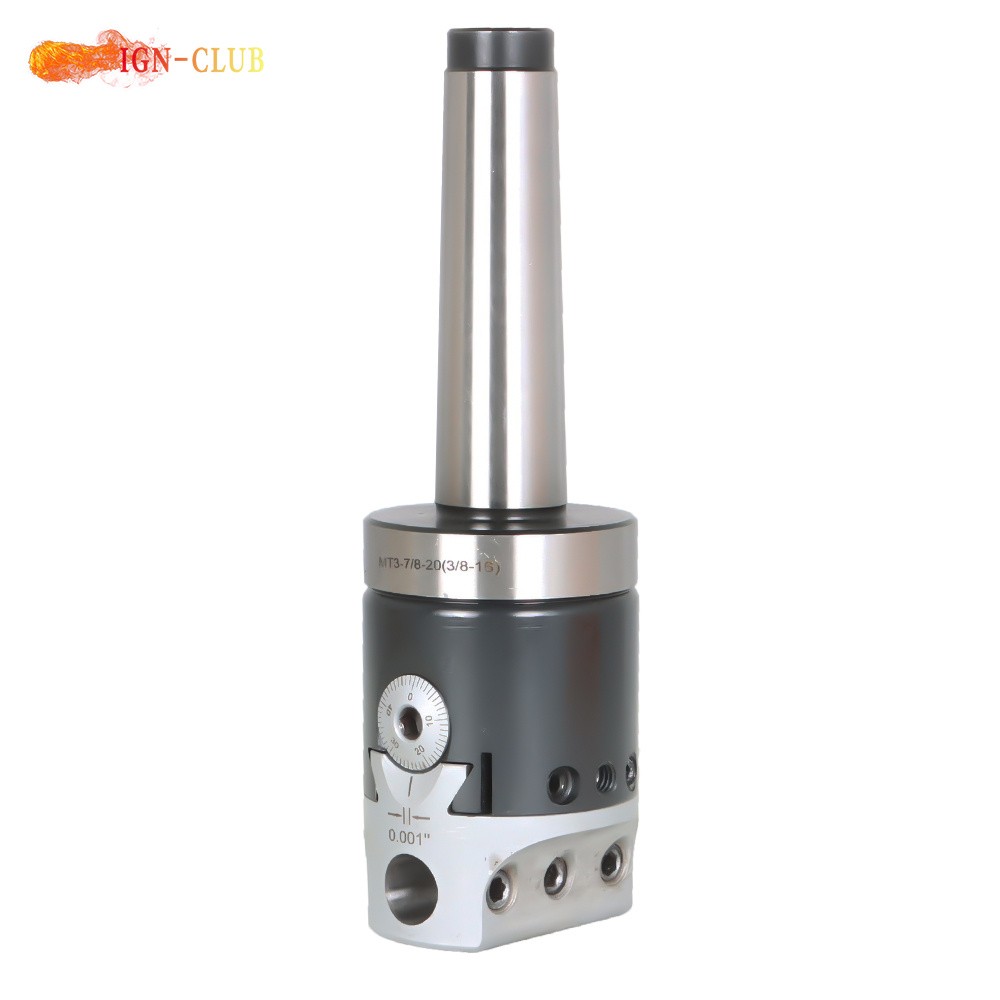 Boring Head Boring Tool Set (2 Inch Head & MT3 & 1/2 Inch)