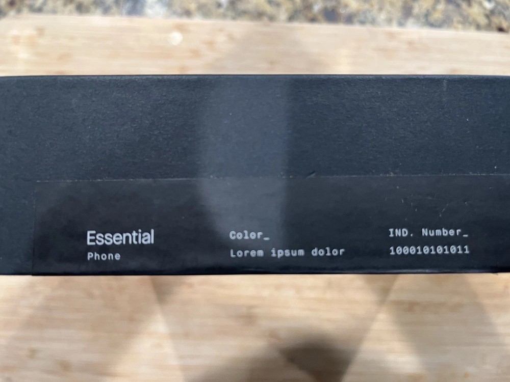 Essential PM-1, Engineering Sample Phones. From The Labs At Essential. Read!