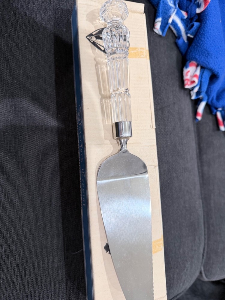 Waterford Crystal Cake Server