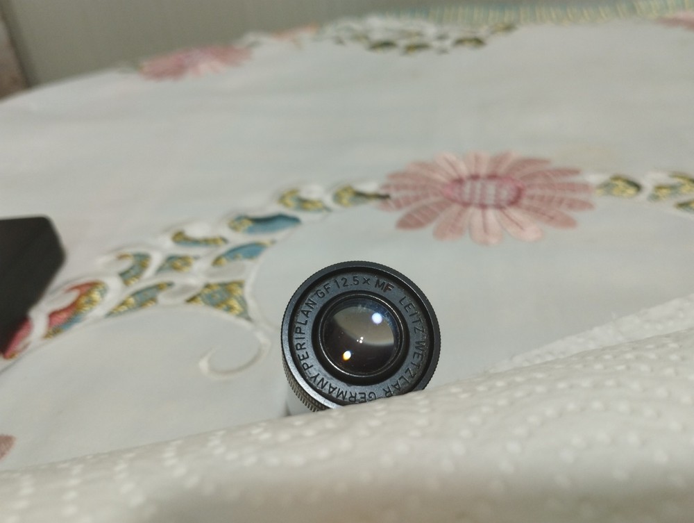Leitz Wetzlar Periplan GF 12.5 MF German Microscope Eye Piece