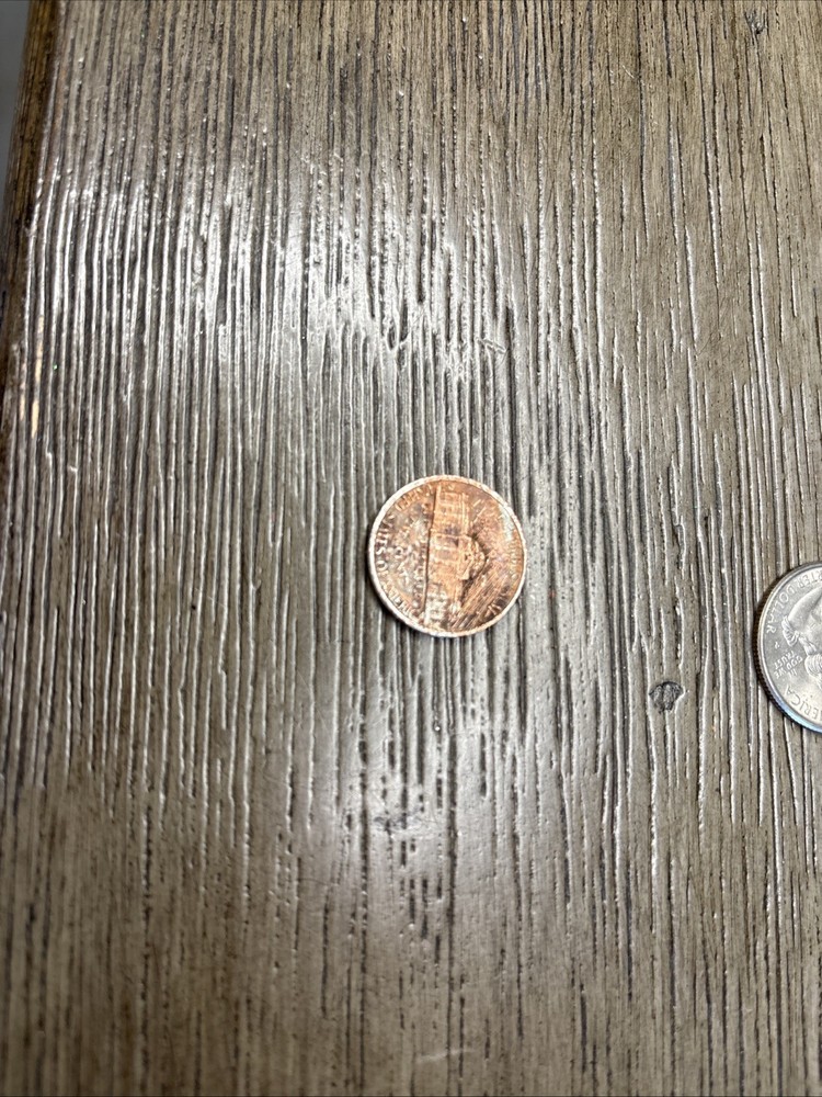 Jefferson nickel On Cent Planchet Error 1988