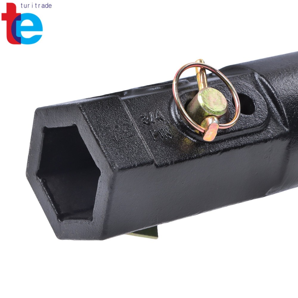 12" Auger Bit 48" Depth, 2" Hex Skid Steer Ready For Post Hole Digger