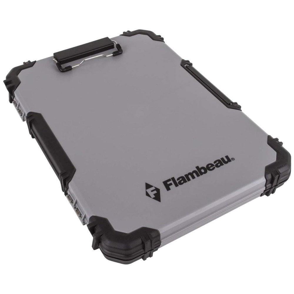 Flambeau Contractor Clipboard Organizer, Grey