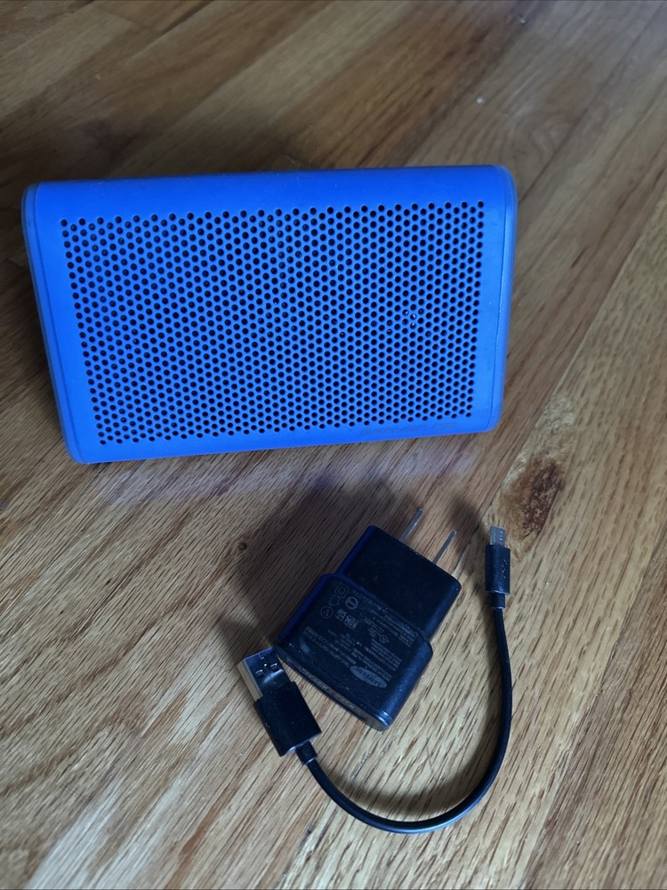 Braven 405 Portable Bluetooth Speaker 6”x3.5” Blue Tested