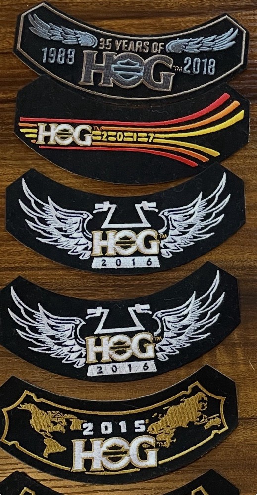 Harley-Davidson Patch Lot – 21 Total Patches