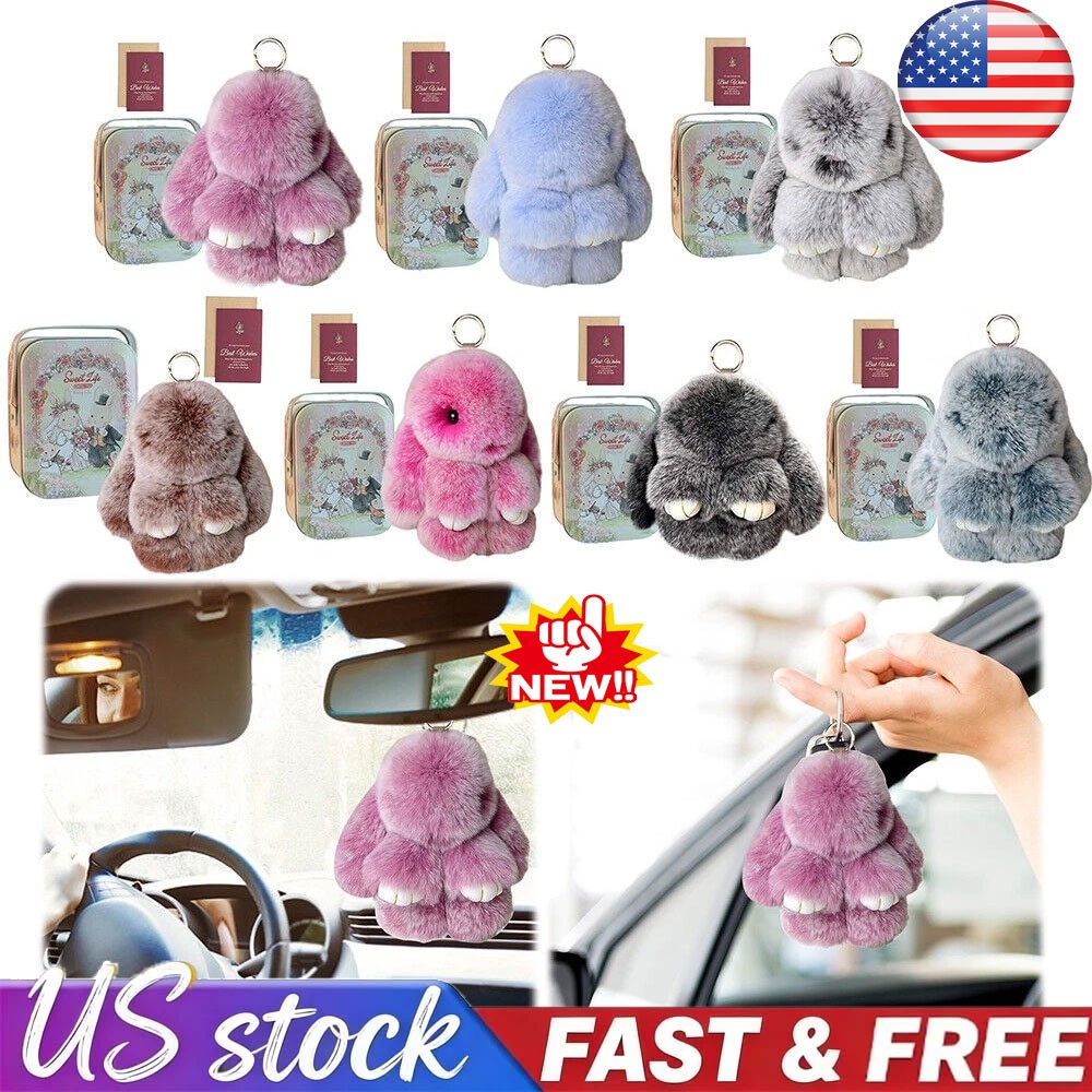 Bunny Lulu Keychain with Tin